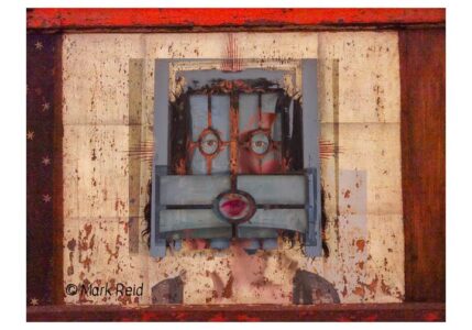 Mark Reid juried into collage show in Eugene